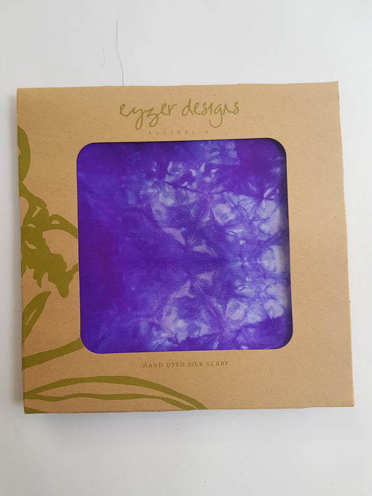 Hardenbergia - Silk Habotai Scarf