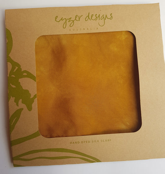 Desert Noon - Silk Habotai Scarf