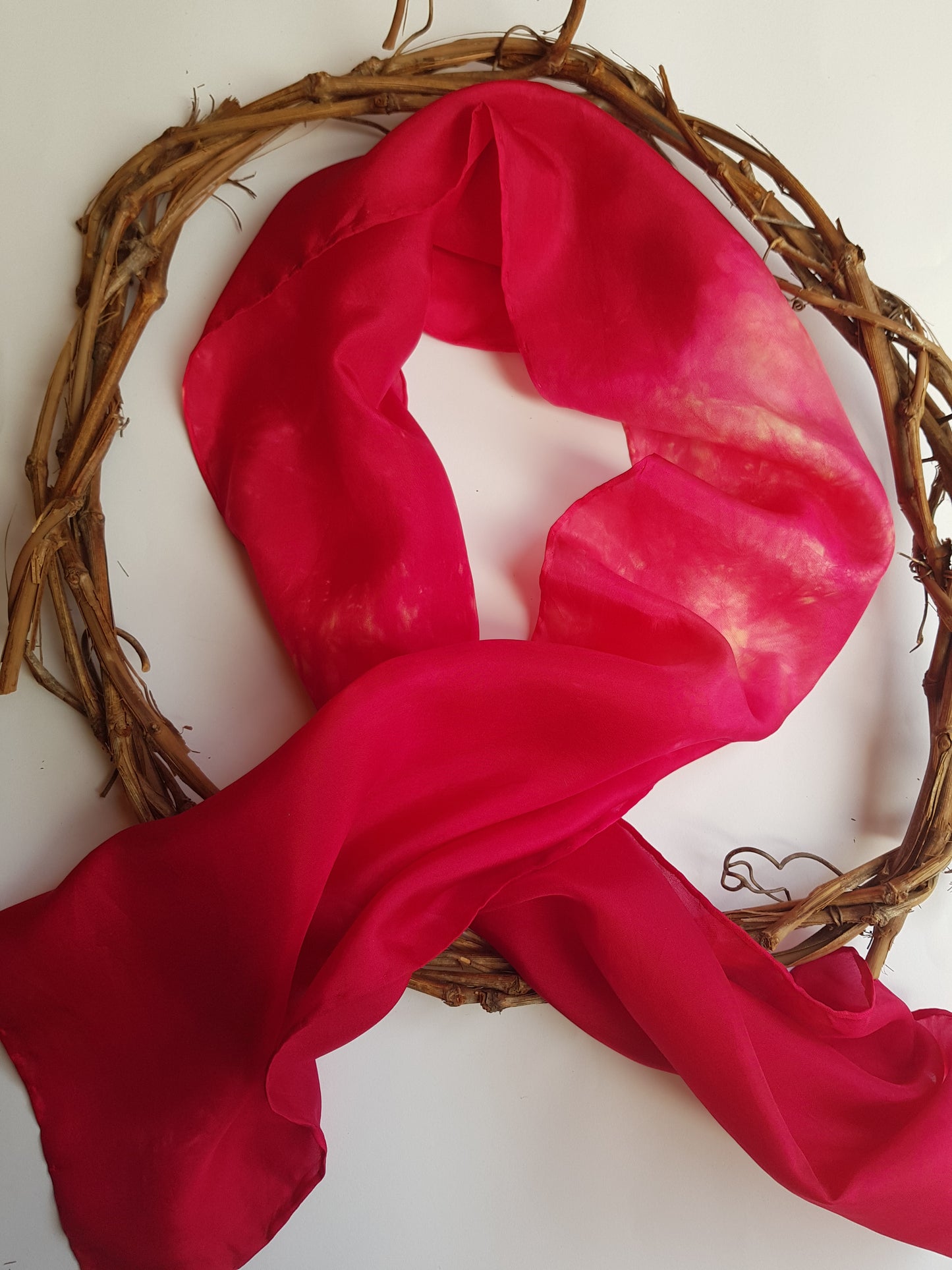 Sunset - Silk Habotai Scarf