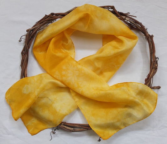Wattle - Silk Habotai Scarf